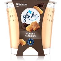 GLADE Honey & Chocolate dišeča sveča 112 g