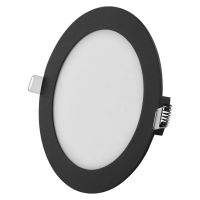 LED podhledové svítidlo NEXXO černé, 17 cm, 12,5 W, teplá/neutrální bílá