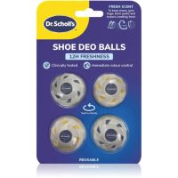Scholl Odour-X Shoe Deo Balls osvěžující kuličky do obuvi 4 ks