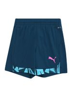 PUMA Sportske hlače 'IndividualFINAL'  svijetloplava / petrol / roza