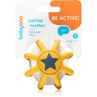BabyOno Be Active Ortho μασητικό για παιδιά από τη γέννηση Yellow 1 τμχ