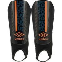 Umbro SPIRITO GUARD W/ANKLE SOCK Мъжки футболни протектори, черно, размер