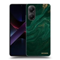 Silikónový čierny obal pre Xiaomi Poco X7 Pro 5G - Green