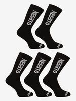 Nedeto Socken 5 Paar Schwarz