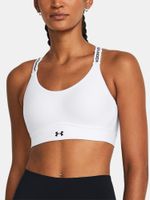 Women's bra Under Armour UA Infinity Mid 2.0 Bra-WHT - Women's