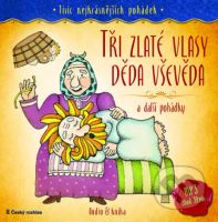 Tisíc nejkrásnějších pohádek (CD + kniha) (Tři zlaté vlasy děda Vševěda a další pohádky) - audiokniha z kategorie Pohádky