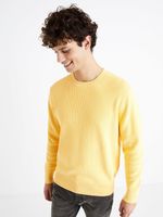 Celio Dexter Pullover Gelb