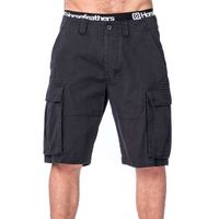 HORSEFEATHERS Kraťasy Baxter - black BLACK velikost 32