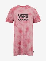 Vans Cloud Wash Sukienka dziecięca Różowy