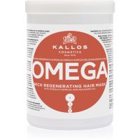 Kallos KJMN Professional Omega hranilna maska za lase z omega-6 kompleksom in makadamijevim oljem 1000 ml