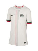 NIKE Tehnička sportska majica 'FC Chelsea London'  siva / crvena / crna