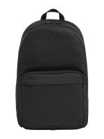 Tommy Hilfiger Metal Logo Double Zip Backpack OS