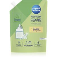 Canpol babies Ecological Washing Liquid sredstvo za umivanje otroških predmetov nadomestno polnilo 1000 ml