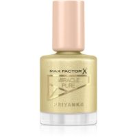 Max Factor x Priyanka Miracle Pure περιποιητικό βερνίκι νυχιών απόχρωση 714 Sunrise Glow 12 μλ