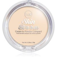 J.Cat Beauty Skin Bloom κρεμώδες συμπαγές μεικ απ για πληρή κάλυψη απόχρωση 101 Ivory 7.5 γρ
