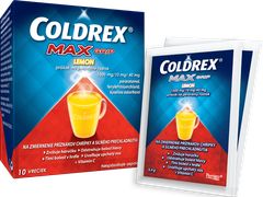 COLDREX MaxGrip Citrón 10 vrecúšok