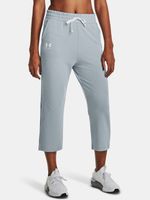 Under Armour UA Rival Terry Flare Crop Spodnie dresowe Niebieski