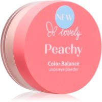 Lovely Peachy Color Balance Undereye Powder sypký púder odtieň Peach 3.5 g