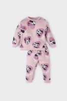 DEFACTO Baby Girl Disney Mickey & Minnie 2-Piece Set Crew Neck Sweatshirt Elastic Waist Tracksuit Bottoms D5169