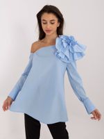 Blouse-LK-BZ-509656.21-light blue