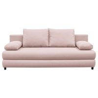P & B ROZKLADACIA POHOVKA, textil, ružová