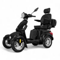 Elektrický čtyřkolový vozík inSPORTline Antun černá