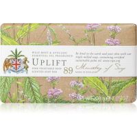 The Somerset Toiletry Co. Natural Spa Wellbeing Soaps tuhé mydlo na telo Wild Mint & Avocado 200 g