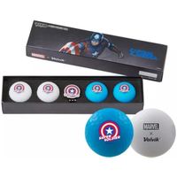VOLVIK MARVEL CAPTAIN AMERICA 2.0 Топчета за голф, бяло, размер