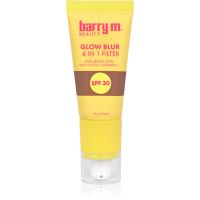 Barry M Glow Blur rozjasňující báze SPF 30 odstín Deep 30 ml