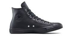 Converse Chuck Taylor All Star Leather - Pánske - Tenisky Converse - Čierne - A17637C - Veľkosť: 44.5