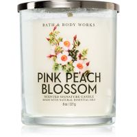 Bath & Body Works Pink Peach Blossom ароматна свещ 227 гр.