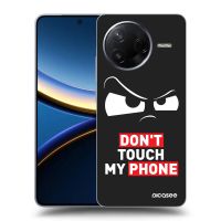 Silikónový čierny obal pre Xiaomi Poco F7 Pro 5G - Cloudy Eye - Transparent