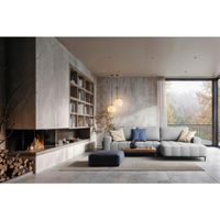 Livetastic ROZKLADACIA ROHOVÁ POHOVKA, textil, sivá