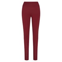 Bodhi Yamadhi Bodhi Yoga Yamadhi Basic Leggings keresztezett derékrésszel BIO pamut leggings bordó-piros Méret: XS