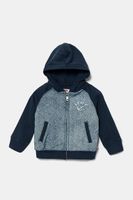 Levi's Mikina pre bábätká Levi's TROMPE LOEIL DENIM HOODIE