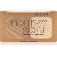 Catrice Holiday Skin палетка хайлайтер та бронзер 5,5 гр