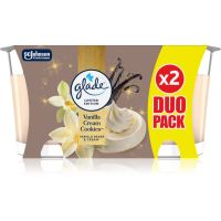 GLADE Vanilla Cream Cookies aроматична свічка 2x112 гр