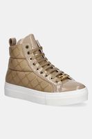 Elisabetta Franchi sneakers pentru copii culoarea maro, F4A9-E0359