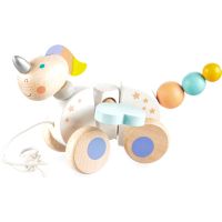 Zopa Wooden Pull Toy συρόμενο παιχνίδι από ξύλο Unicorn 1 τμχ