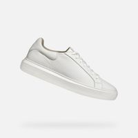 White men's sneakers Geox Deiven - Men's