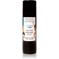 Bronz'Express Immediate Effect Magic Radiance Drops краплі для автозасмаги 30 мл