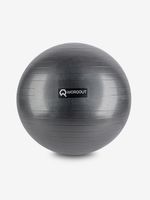 Worqout Gym Ball 75 cm Piłka gimnastyczna Czarny