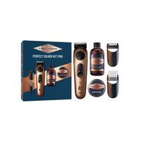 Xmass set King C. Gillette zastrihávač brady PRO, balzam na bradu 25ml + šampón na bradu 60ml