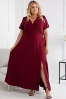 Női ruha Karko Burgundy