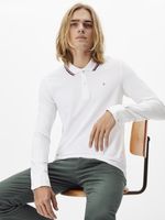 Celio Necetwoml Polo T-Shirt Weiß