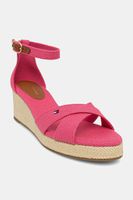 Sandále Tommy Hilfiger FLAG CRISS-CROS MID WEDGE ESPAD