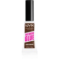 NYX Professional Makeup The Brow Glue gel za obrve nijansa 04 Dark Brown 5 g