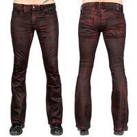 Herren Hose Jeans WORNSTAR - Hellraiser Crimson Coated 32