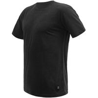 Sensor MERINO CORDURA Мъжка функционална тениска, черно, размер