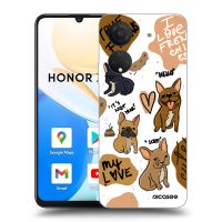 Silikónový prehľadný obal pre Honor X7 - Frenchies